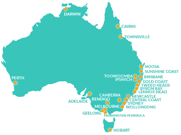 map of service areas