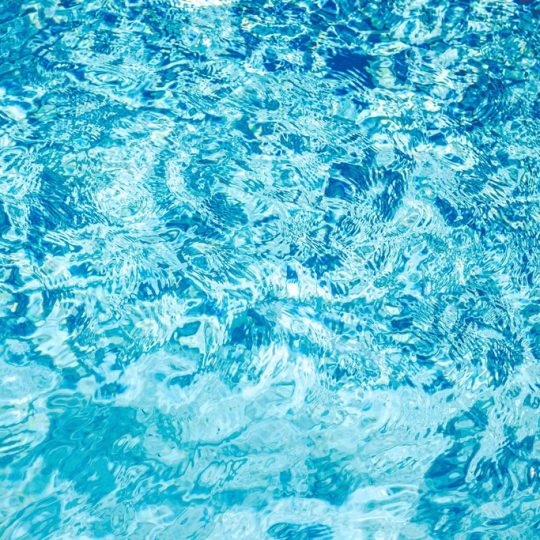 new-pool-build clear blue water
